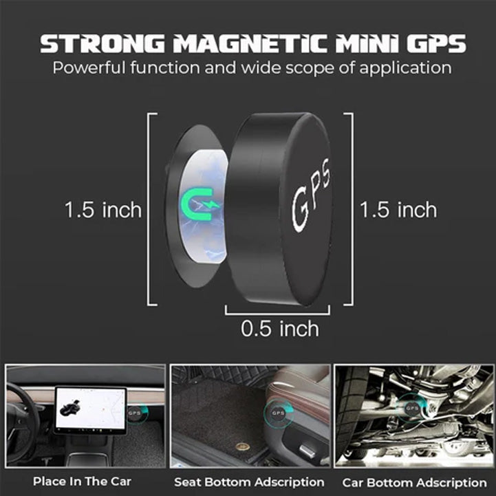 Nadgrajeno leta 2026✨ Mini magnetni GPS lokator Lyseemin™ EasyFind-SI