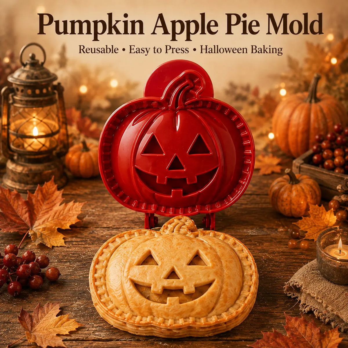 🎃 8 mini Helovino tortų formelių rinkinys-LT