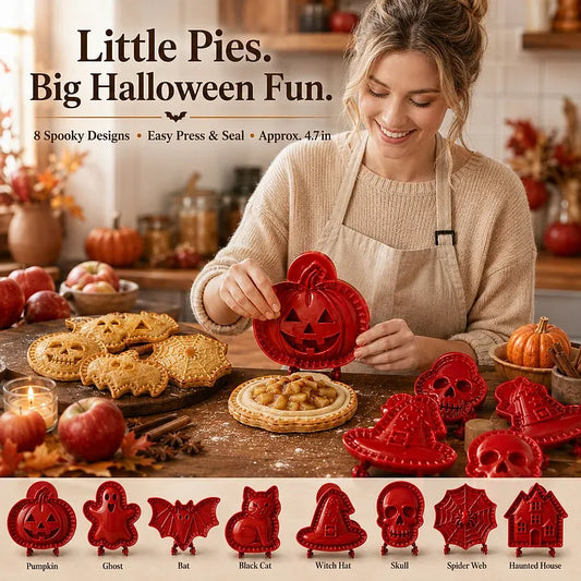 🎃 Set od 8 mini kalupa za torte za Noć vještica-HR