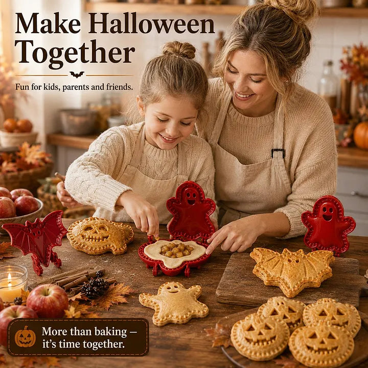 🎃 8 mini Helovino tortų formelių rinkinys-LT