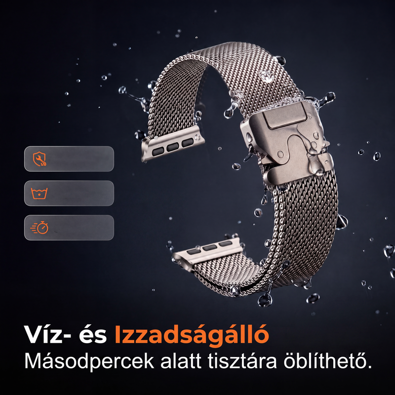 ⌚Nerūdijančio plieno tinklelio laikrodžio dirželis – skirtas „Apple Watch“-LT