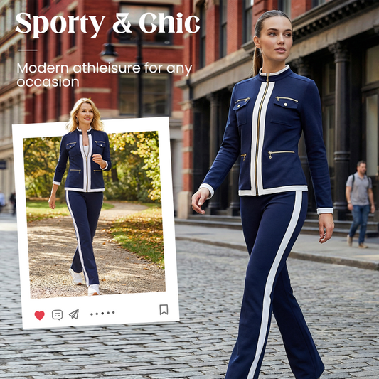 ✨ Športni, elegantni komplet trenirk za ženske – udoben in eleganten, za vsako priložnost 🌿-SI