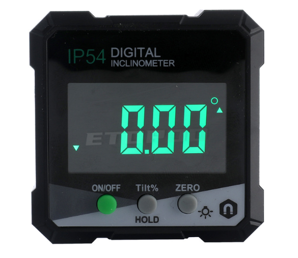 Ψηφιακό γωνιακό κλισιόμετρο Pousbo® Mini LCD-GR