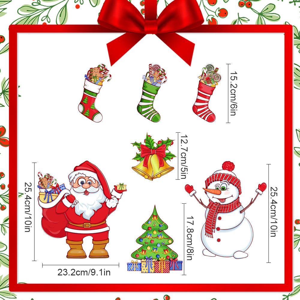 🎁🎅 Pegatina magnética con temática navideña🎄-ES