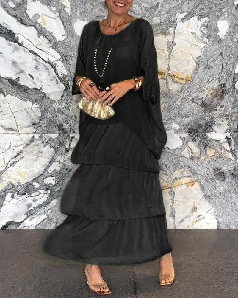 💕Venta caliente del día de la madre-Vestido flojo del estilo artístico💕-ES