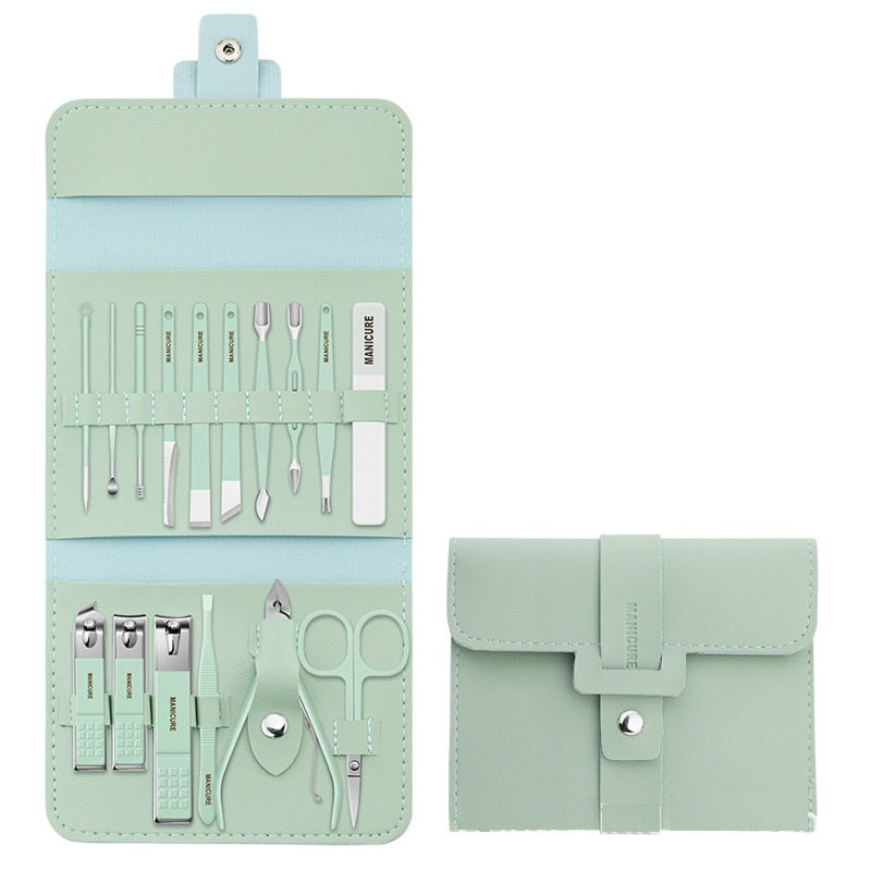 Set de cuidado de uñas 16 piezas (10 colores)-ES