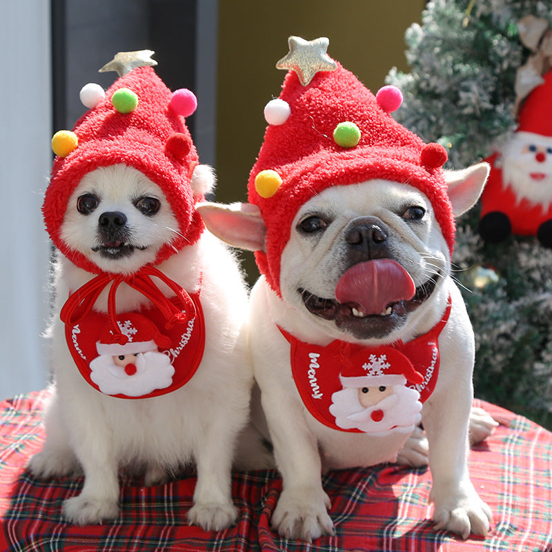 🔥Oferta de Black Friday 50% de descuento🎄Adorable gorro con pompón de árbol de Navidad🎅-ES