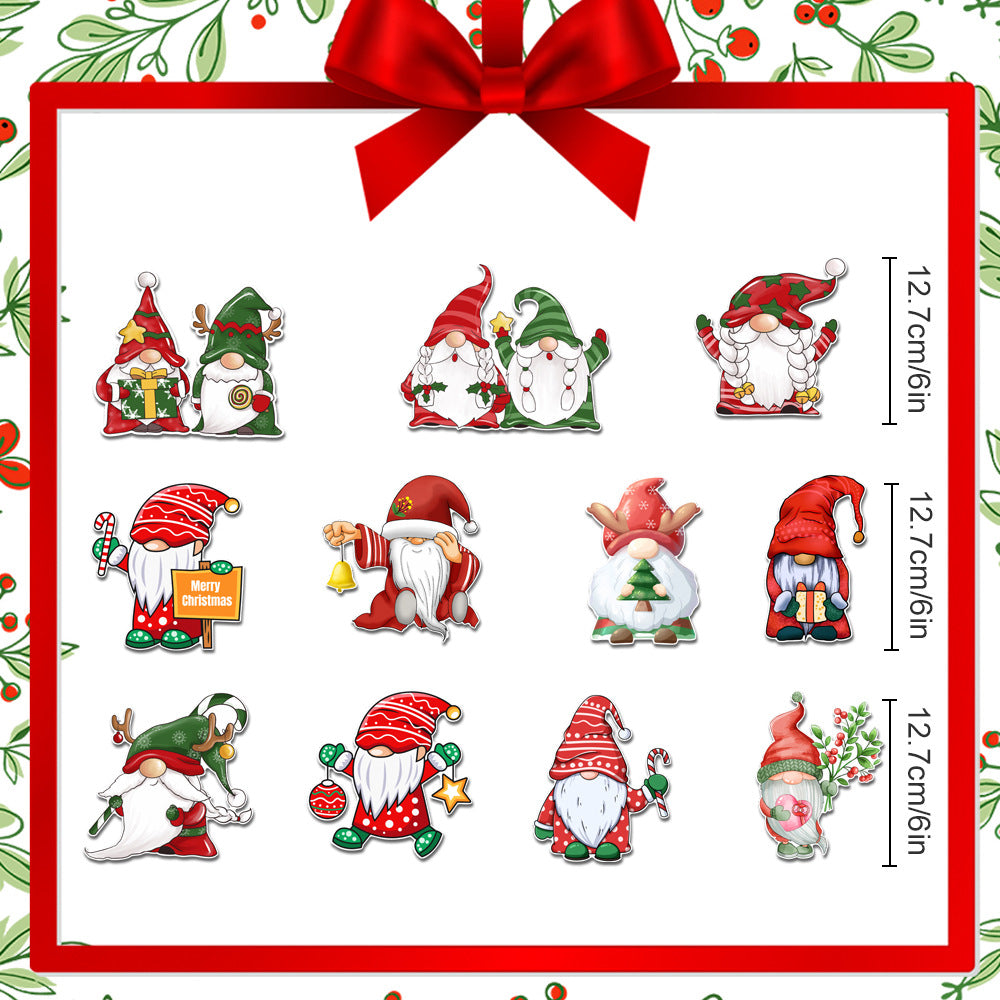 🎁🎅 Pegatina magnética con temática navideña🎄-ES