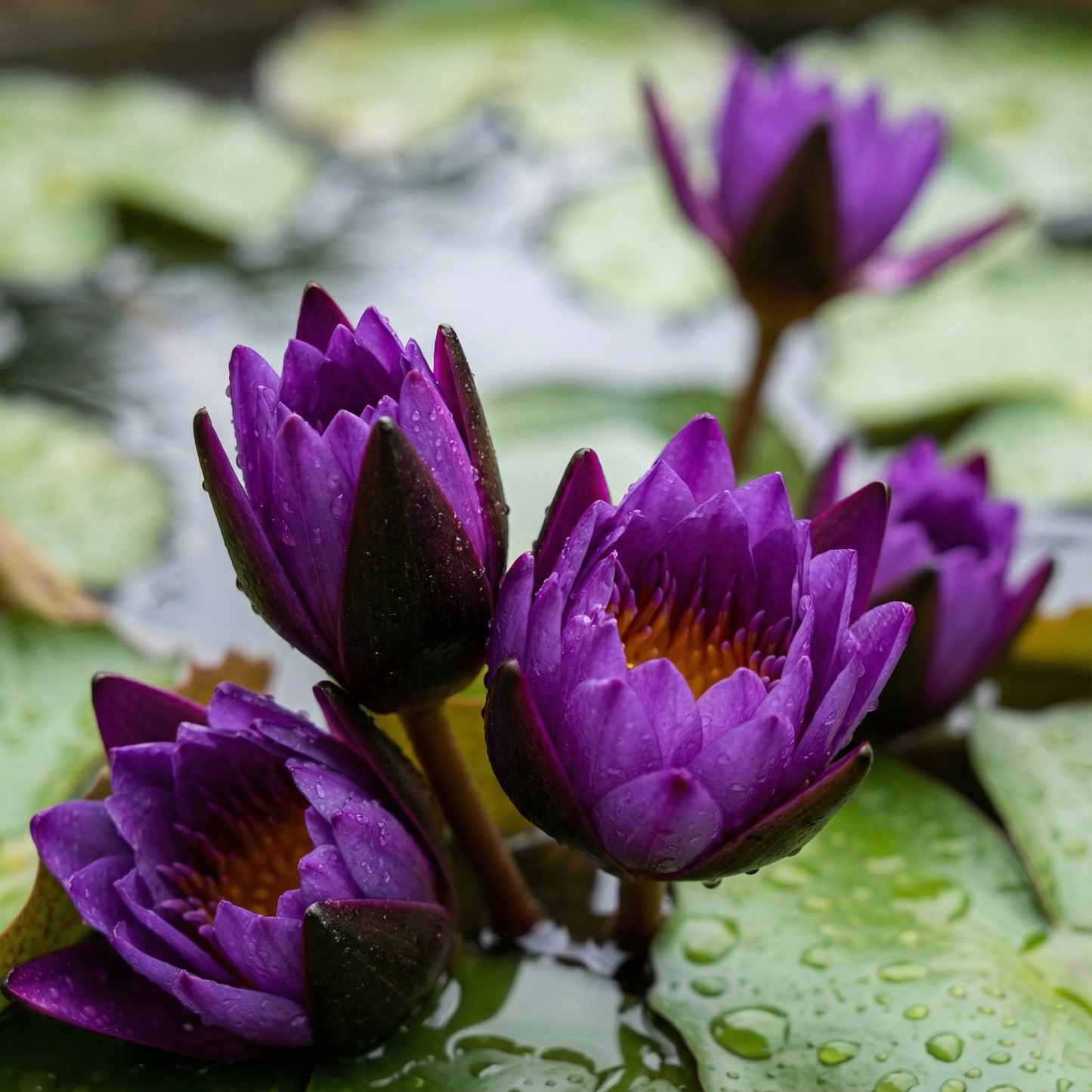 💮Vidurnakčio violetinės lotoso sėklos-LT