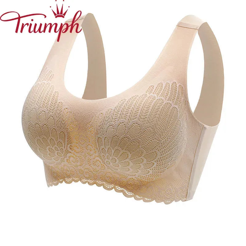 TRIUMPH - 3 DALYS 💥 SPORTINĖS LIEMENĖLĖS STILIAUS LATEKSINIAI APATINIAI [M-4XL]