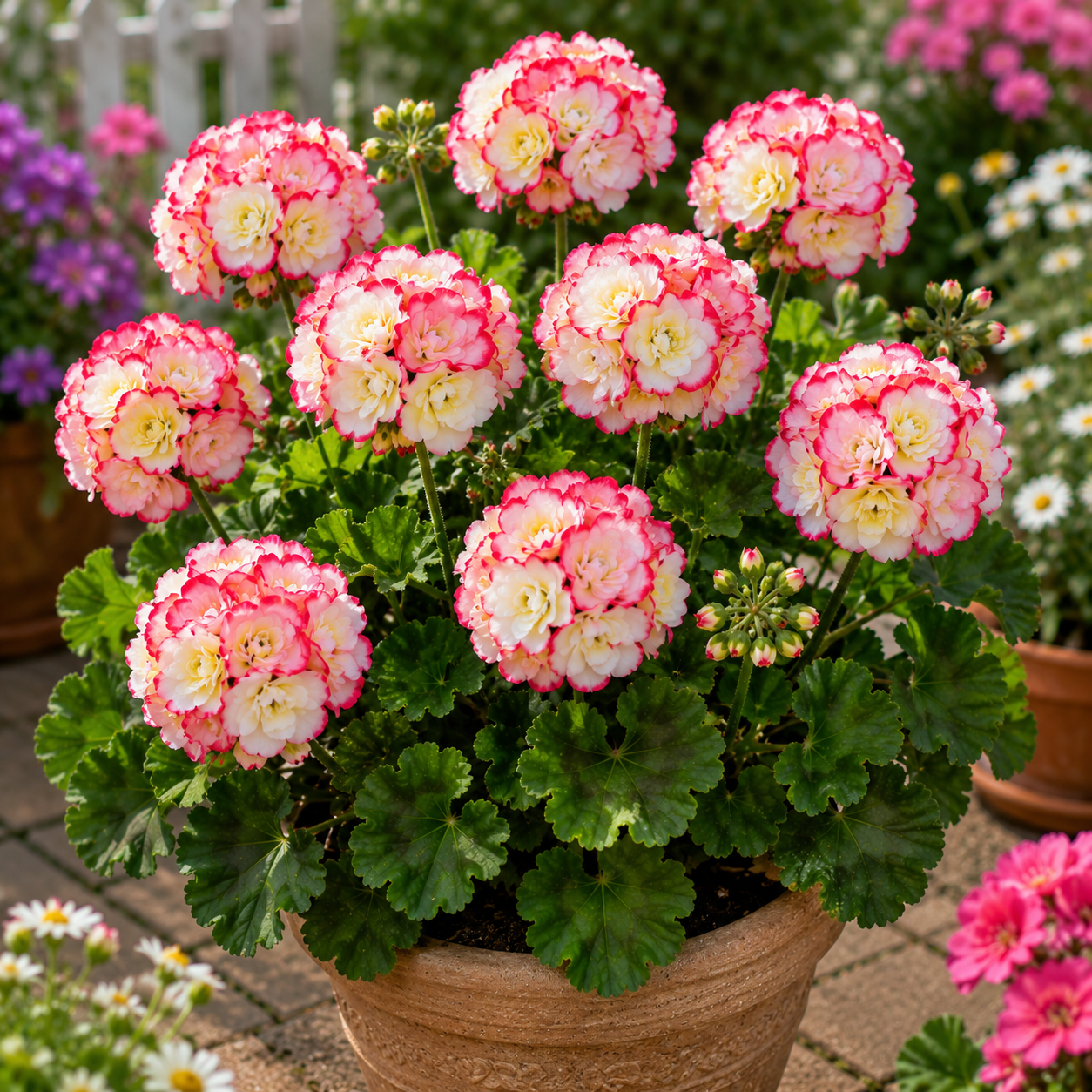 💜 Semena orjaške pelargonije Pom-Pom-SI