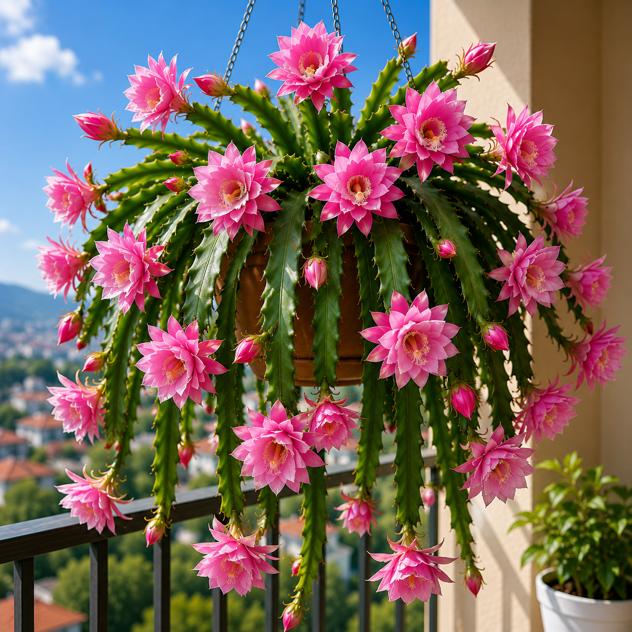 💫 Redki kaktus orhideje Epiphyllum 🌸 Redka roža, ki jo vsi občudujejo-SI
