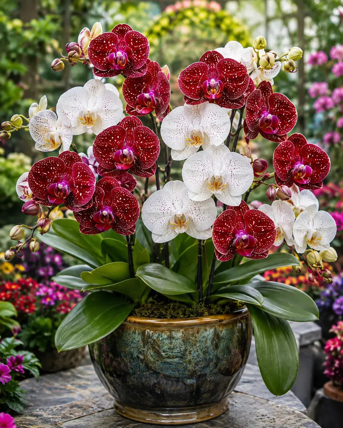 🌌 Rare Galaxy Orchid Bulbs – Stunning Starry Blooms for Your Garden