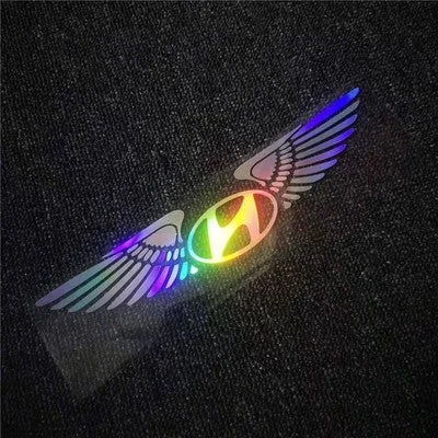 Pegatinas láser 3D de alas de ángel para coche (4 unidades)-ES