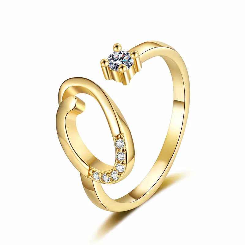 ⏳Riboto laiko 50 % nuolaida⏰Reguliuojamas blizgantis inicialas moterims💍-LT