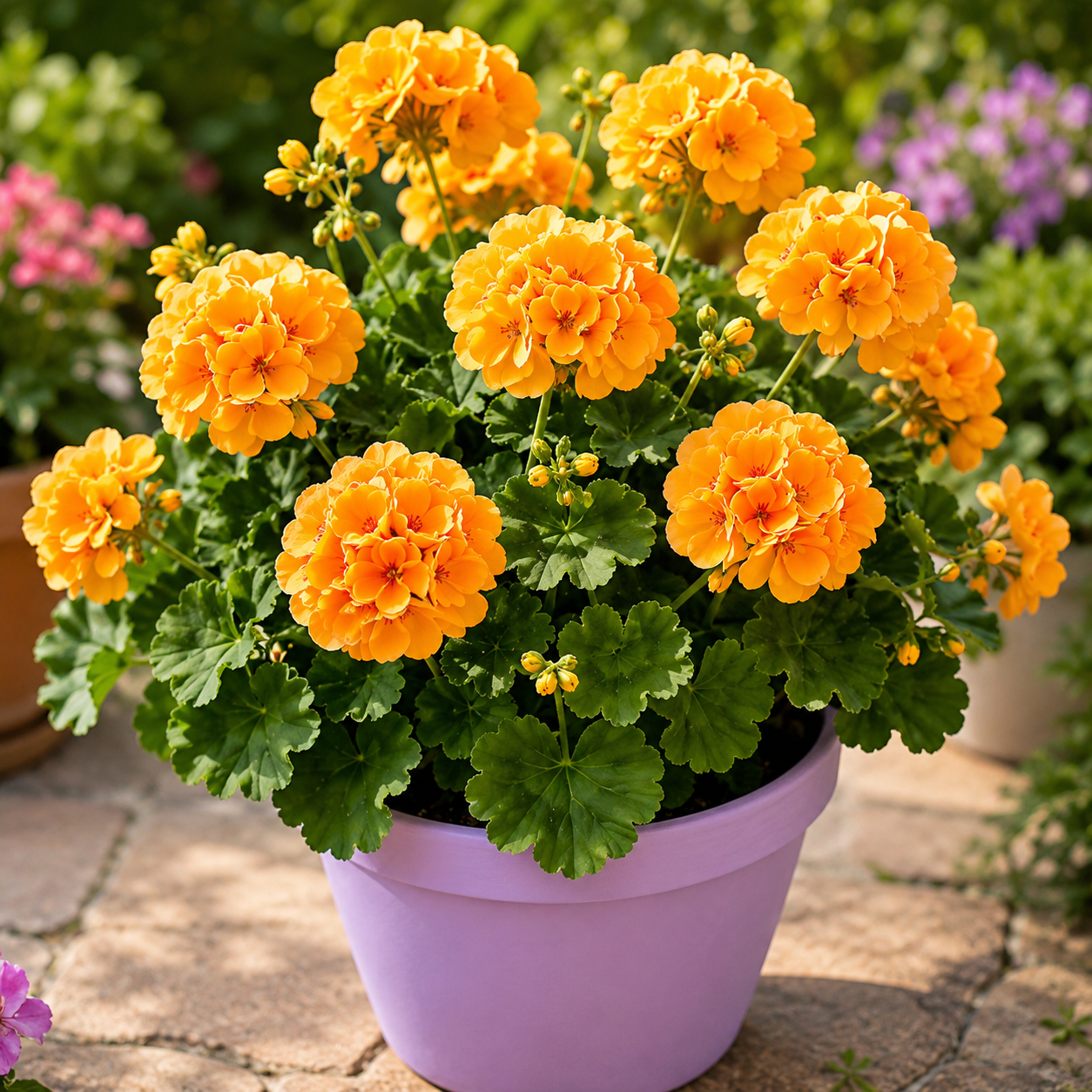 💜 Semena orjaške pelargonije Pom-Pom-SI