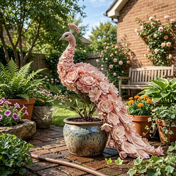 🦚Stebuklingi augalai! Akinančiai ryškių povo plunksnų žiedų serija✨-LT