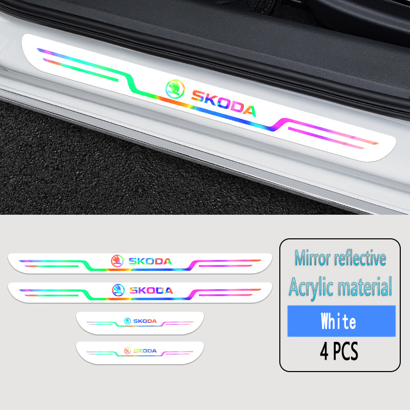Tiras protectoras antiincrustantes para umbrales de puertas de coche 🎉 4 piezas🎉-ES