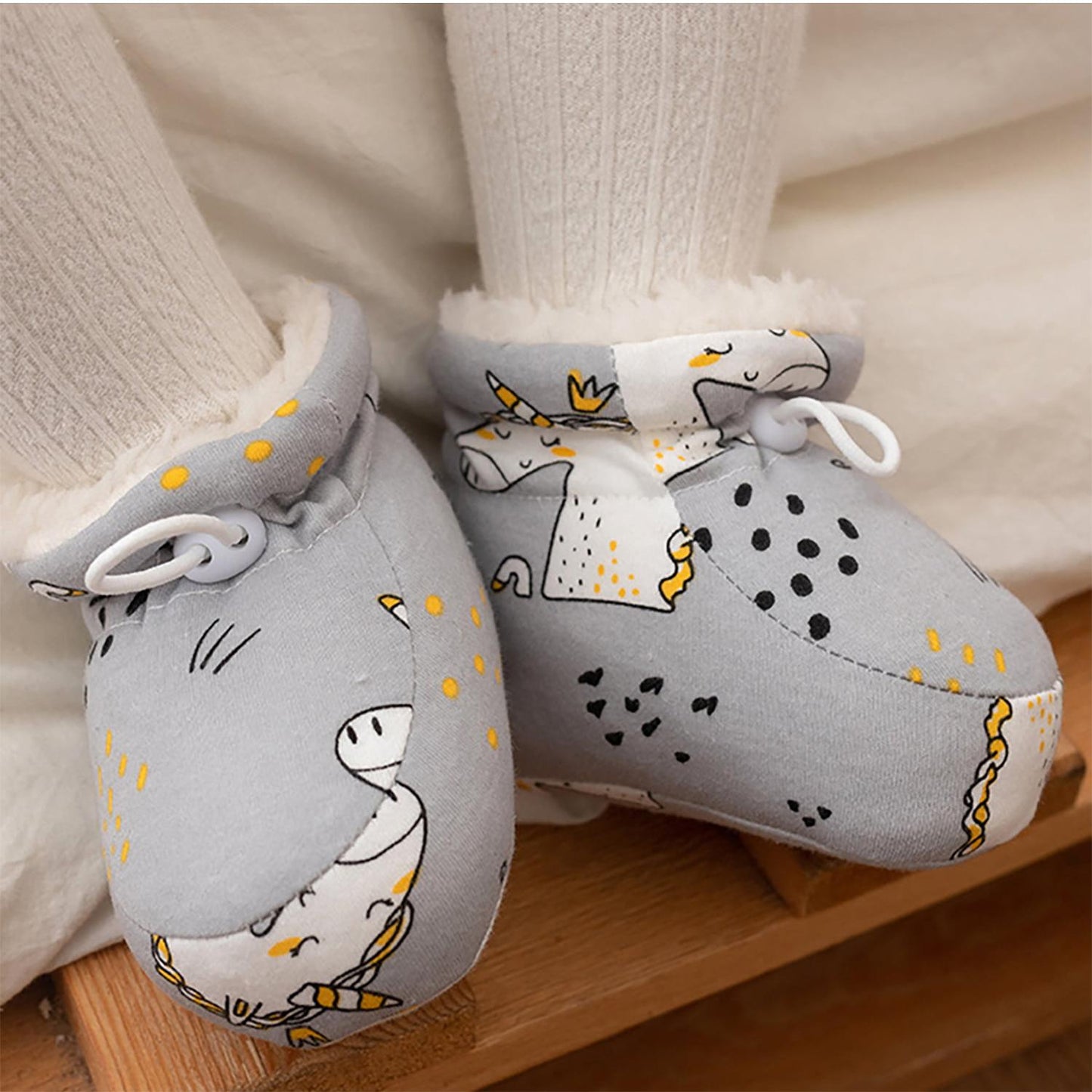 🔥 Ribotą laiką taikoma 50 % nuolaida ❄️ Šilti kailiniai vaikiški batukai 👶💕-LT