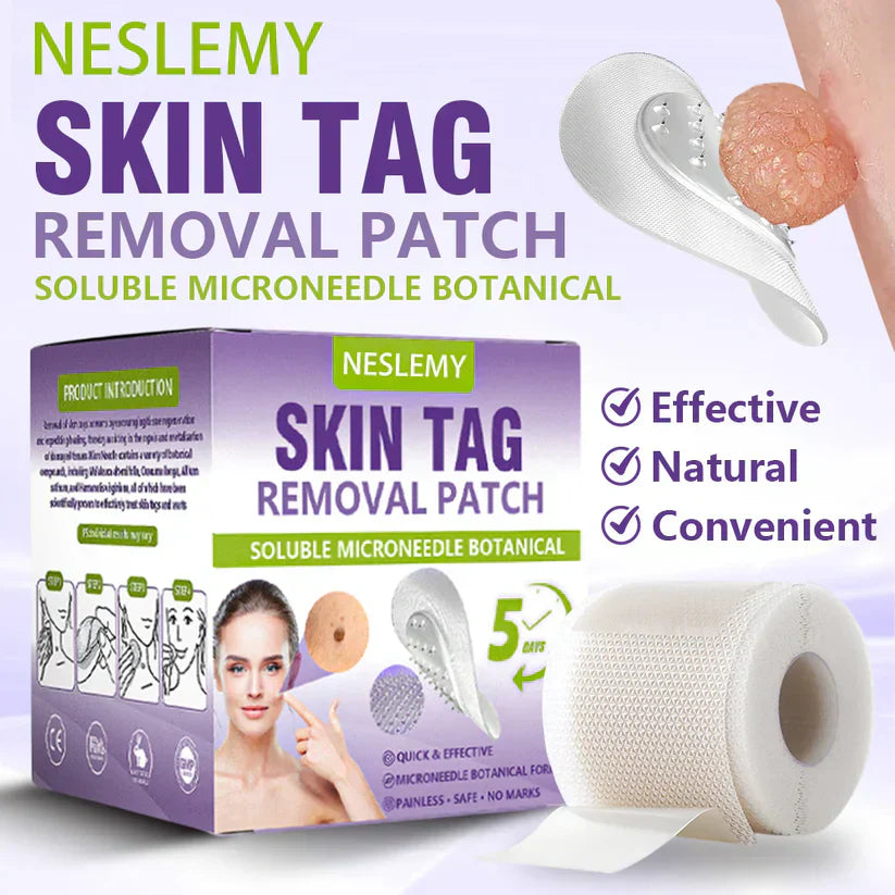 🌿NESLEMY® Razgradivi botanički flaster s mikroiglicama za uklanjanje kožnih izraslina-HR