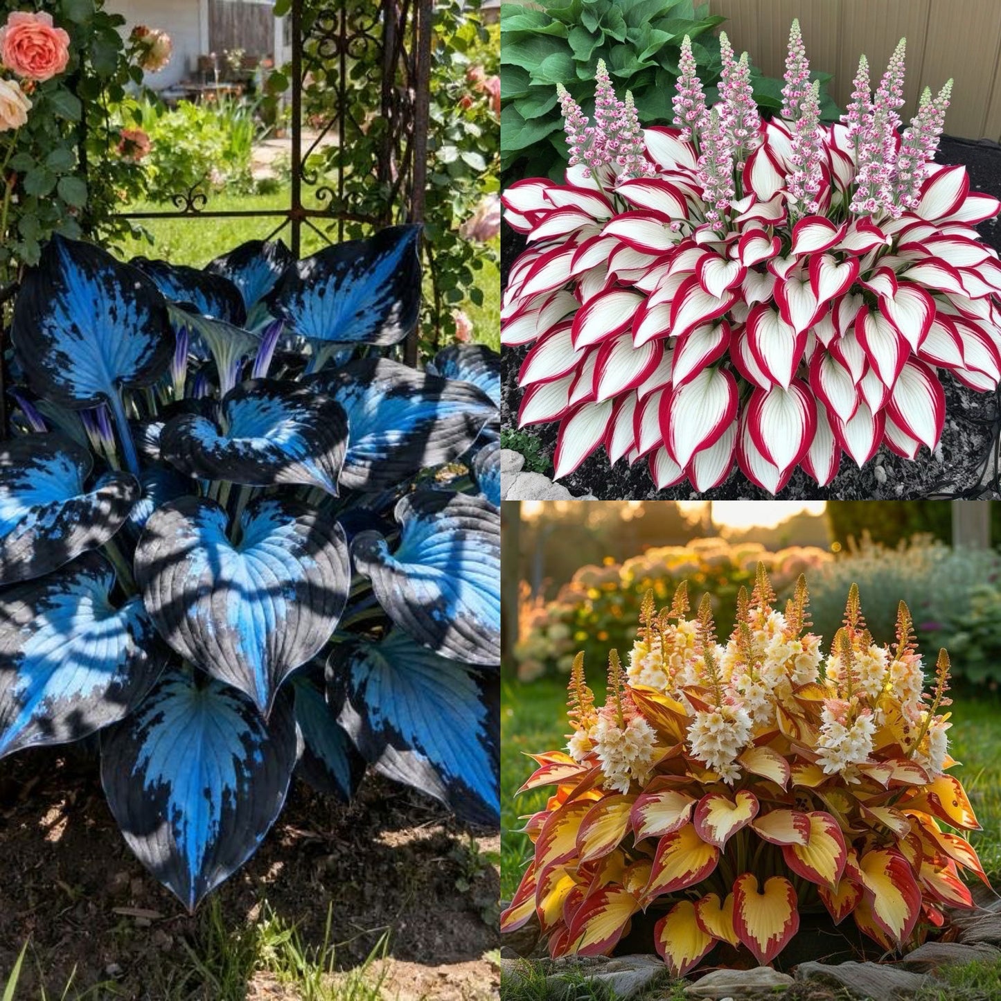 🔥Último día de venta🔥Semillas de hosta premium raras🌿Planta tolerante a la sombra-ES