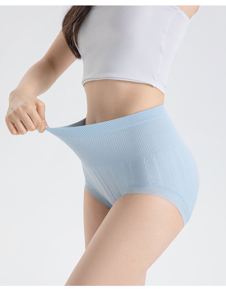 🔥🩲(7 piezas) Último día - 50% de descuento - Braguitas antibacterianas de cintura alta para control de abdomen-ES