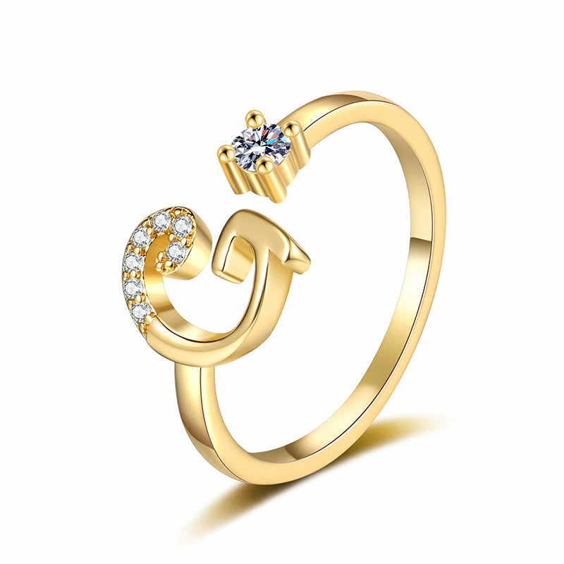⏳Riboto laiko 50 % nuolaida⏰Reguliuojamas blizgantis inicialas moterims💍-LT
