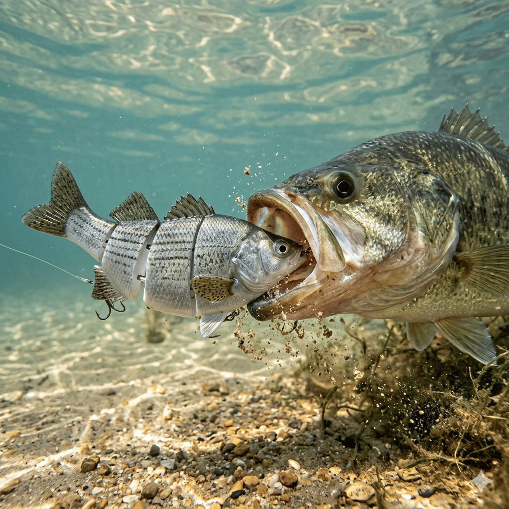 🌊Užvaldyk vandenį: „Ozark Trail“ 5 colių daugiasluoksnis masalas baltiesiems ešeriams🐟-LT