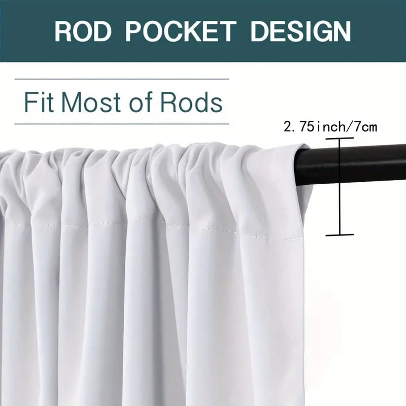 🎅Rebajas de Navidad 49% de descuento🎄Cortinas navideñas-ES