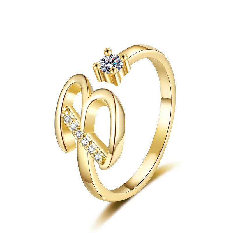 ⏳Riboto laiko 50 % nuolaida⏰Reguliuojamas blizgantis inicialas moterims💍-LT