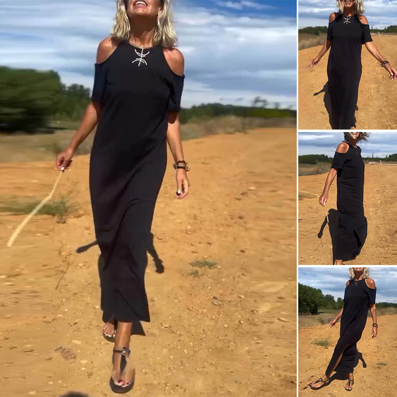 Nuevo vestido casual ajustado de moda-ES