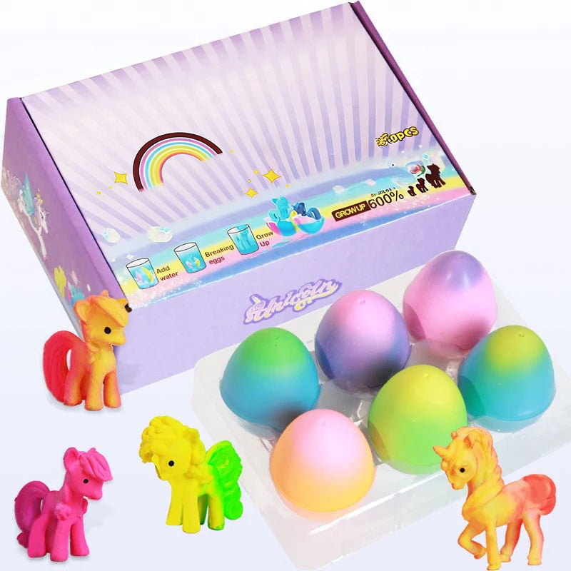 🦄6 vienaragių perinti skirtų kiaušinių pakuotė-LT