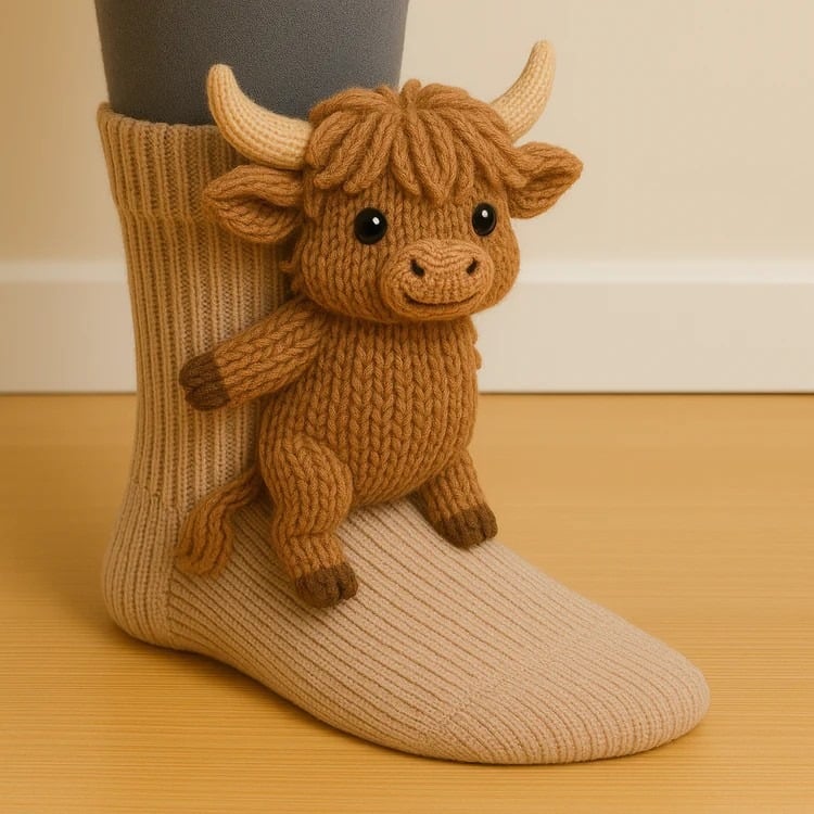 🔥Išpardavimas! Geriausiai parduodamos kojinės su gyvūnų raštais🧦-LT