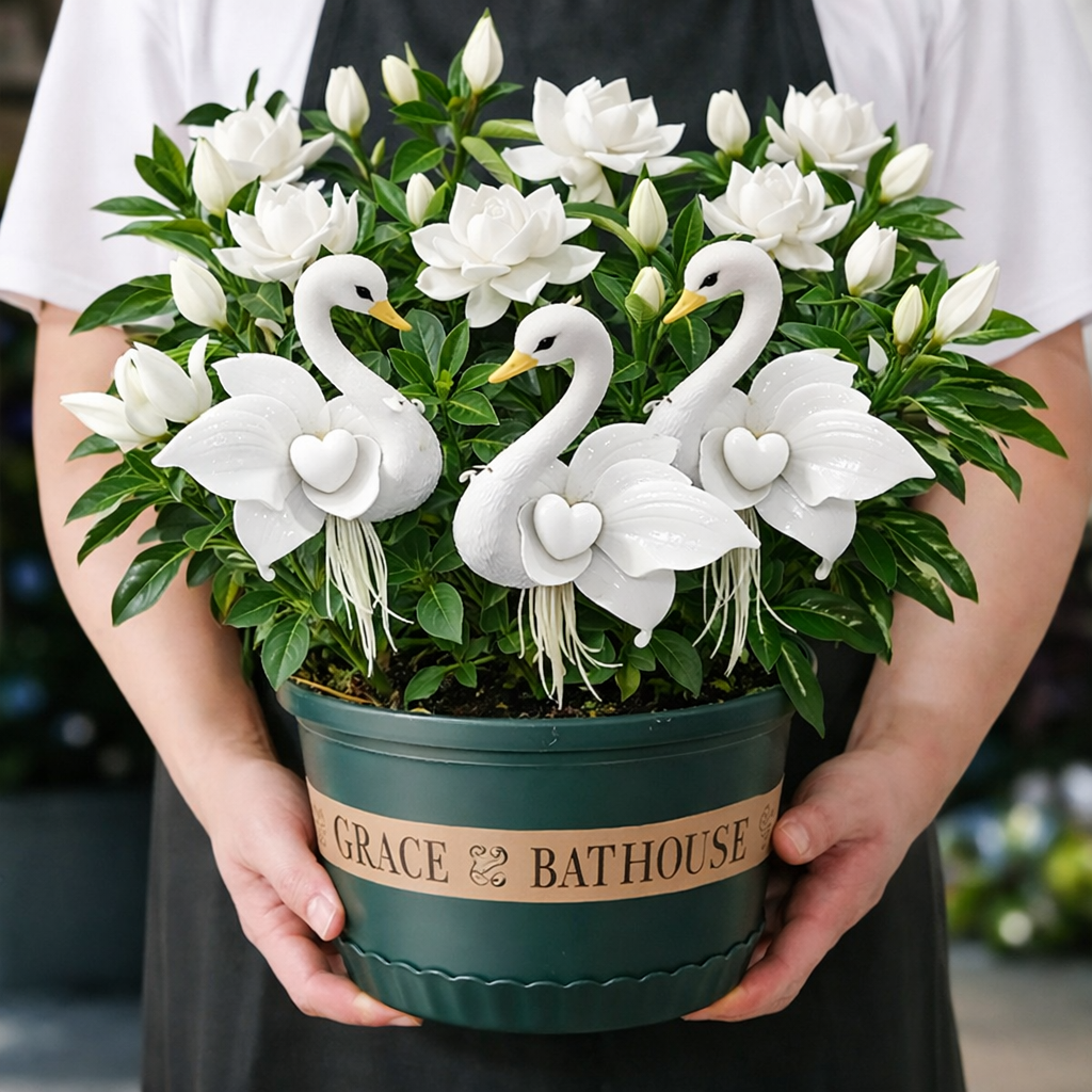 🔥 ¡Rebajas de primavera -50%! ✨ Encantadoras flores "Flor de cisne púrpura": una belleza única para tu jardín-ES