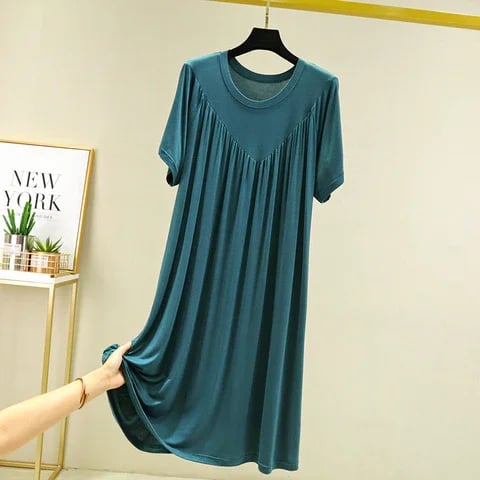 Pijama holgado de manga corta ultra suave y cómodo-ES