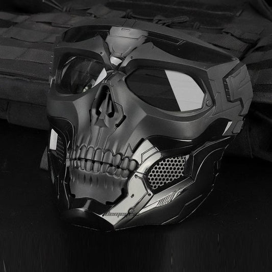 Máscara de calavera de terror-ES