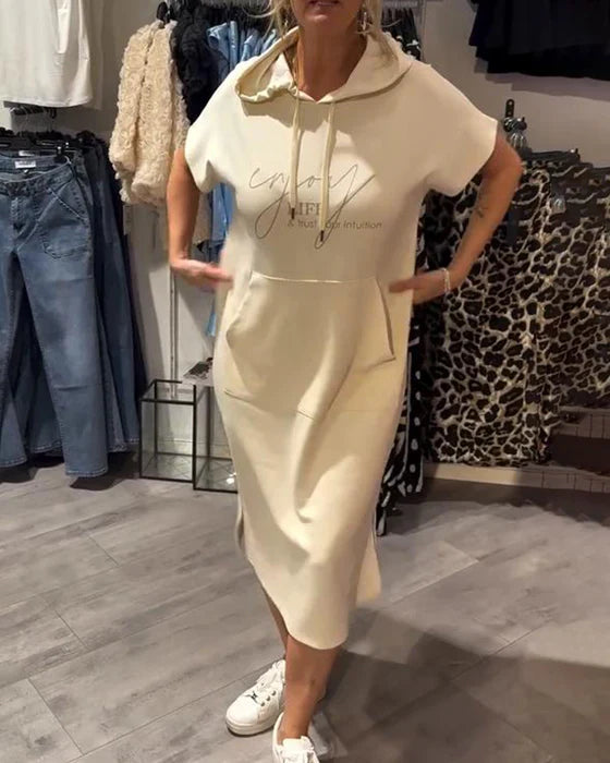 💥🔥👗[S-5XL]Nova poletna obleka s puloverjem v ohlapnem, udobnem in zračnem slogu za leto 2026-SI