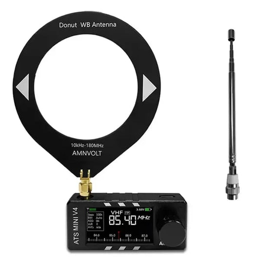 📻Αναβαθμισμένος δέκτης ραδιοφώνου ATS Mini V4 Si4732 All Band DSP-GR