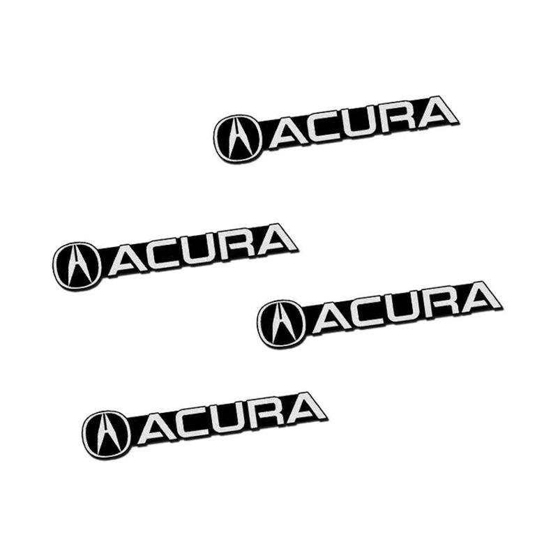 Karštas išpardavimas ✨50% nuolaida ✨3D kūrybingi automobilio logotipo dekoratyviniai lipdukai 🎉4 vnt.🎉-LT