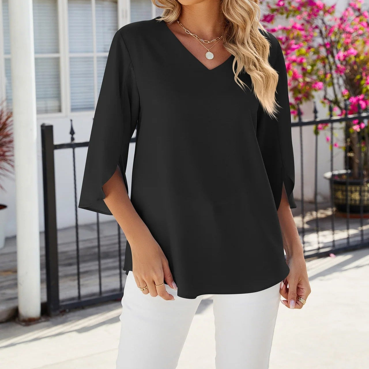 LARA - blusa casual de mujer-ES