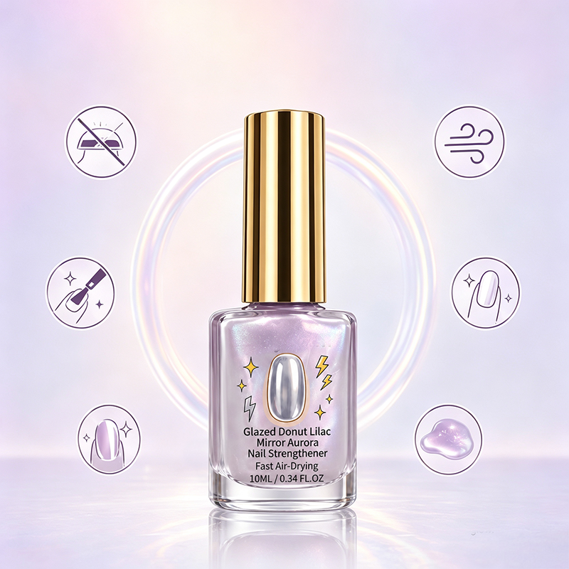 📢📢Kupite 2, dobijte 1 gratis!! ⏰Lilac Glossy Mirror Nail Care Balm-HR