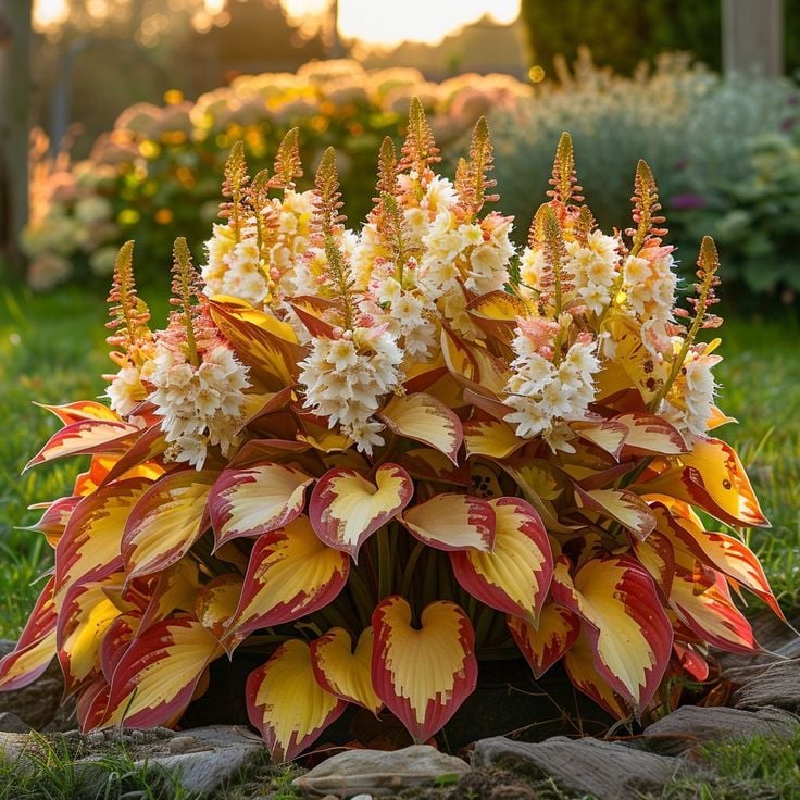 🔥Último día de venta🔥Semillas de hosta premium raras🌿Planta tolerante a la sombra-ES