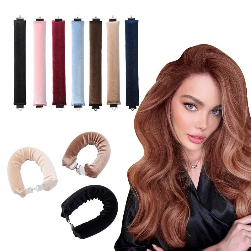 Īpašais piedāvājums -49% ATLAIDE🔥Satin Heatless lokšķēres komplekts-LV