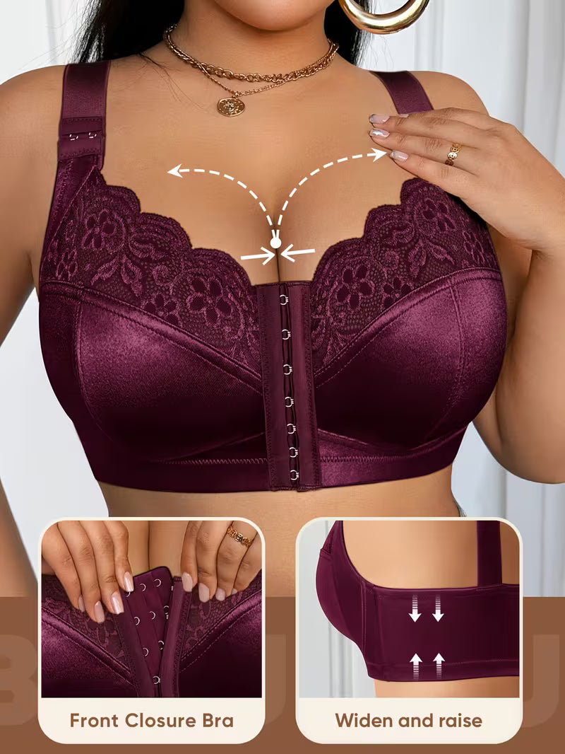 👙TRIUMPH – [4 kosov]🔥50 % popust na ženske modrčke s polnim pokrivanjem za ženske polnejših velikosti – Modrčki za polnejše ženske z izrazitimi oblinami-SI