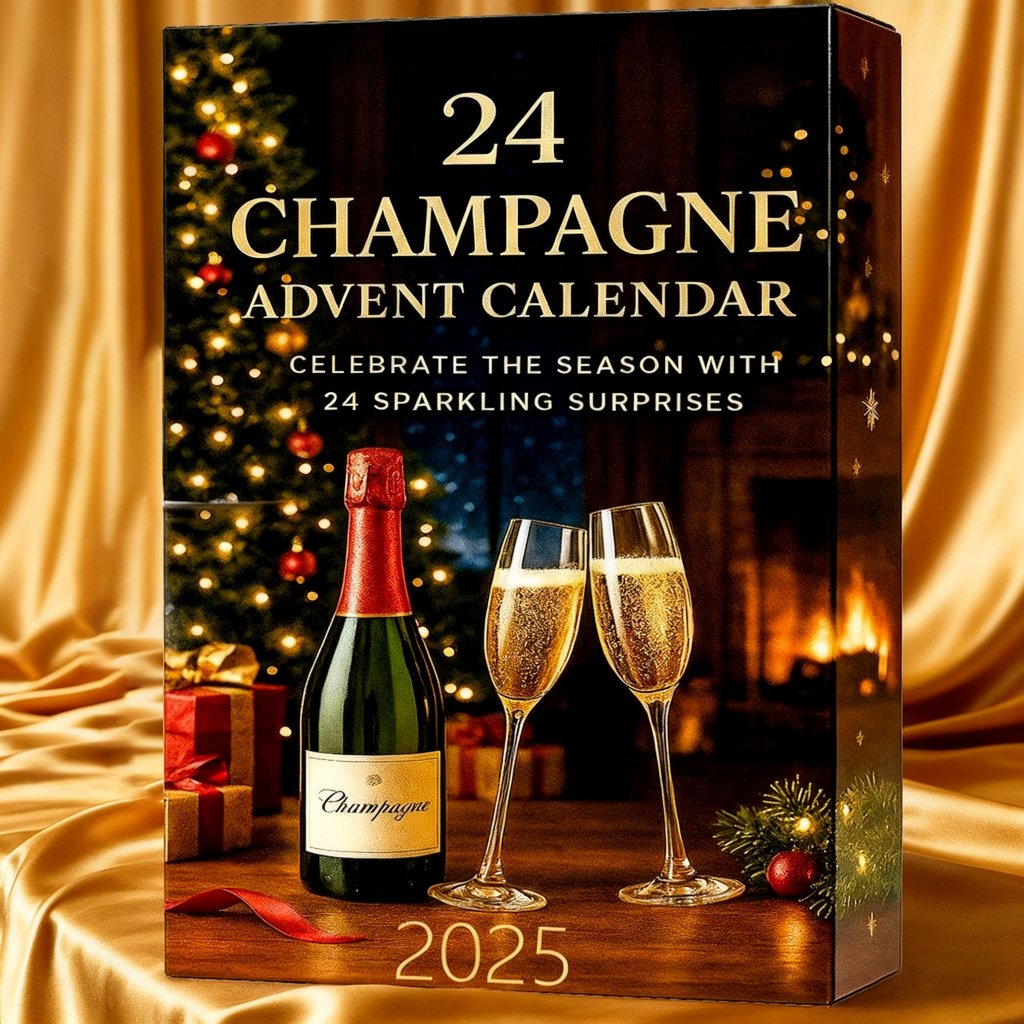 🔥Paskutinė 50 % nuolaidos diena - 🥂Šampano Advento kalendorius 2025🎄-LT