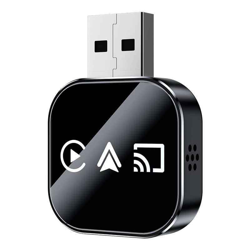 📶 2026 Nadogradnja 3 u 1 Screen Mirror iOS telefona, žičani na bežični Carplay adapter-HR