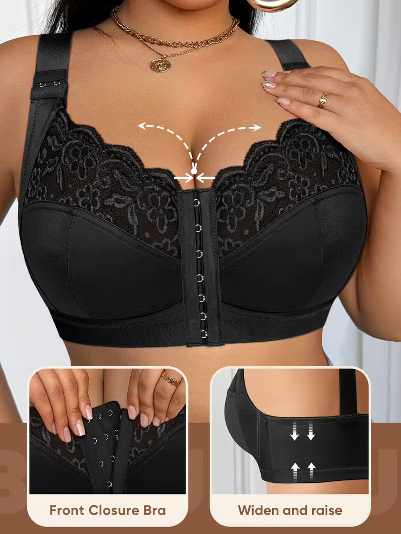 👙TRIUMPH – [4 kosov]🔥50 % popust na ženske modrčke s polnim pokrivanjem za ženske polnejših velikosti – Modrčki za polnejše ženske z izrazitimi oblinami-SI