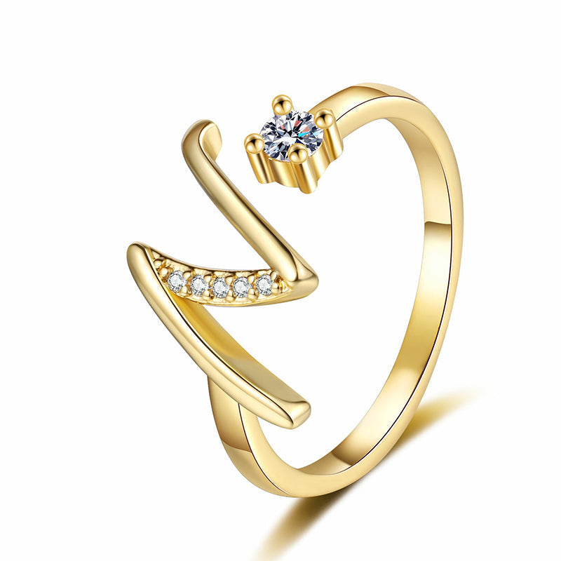 ⏳Riboto laiko 50 % nuolaida⏰Reguliuojamas blizgantis inicialas moterims💍-LT