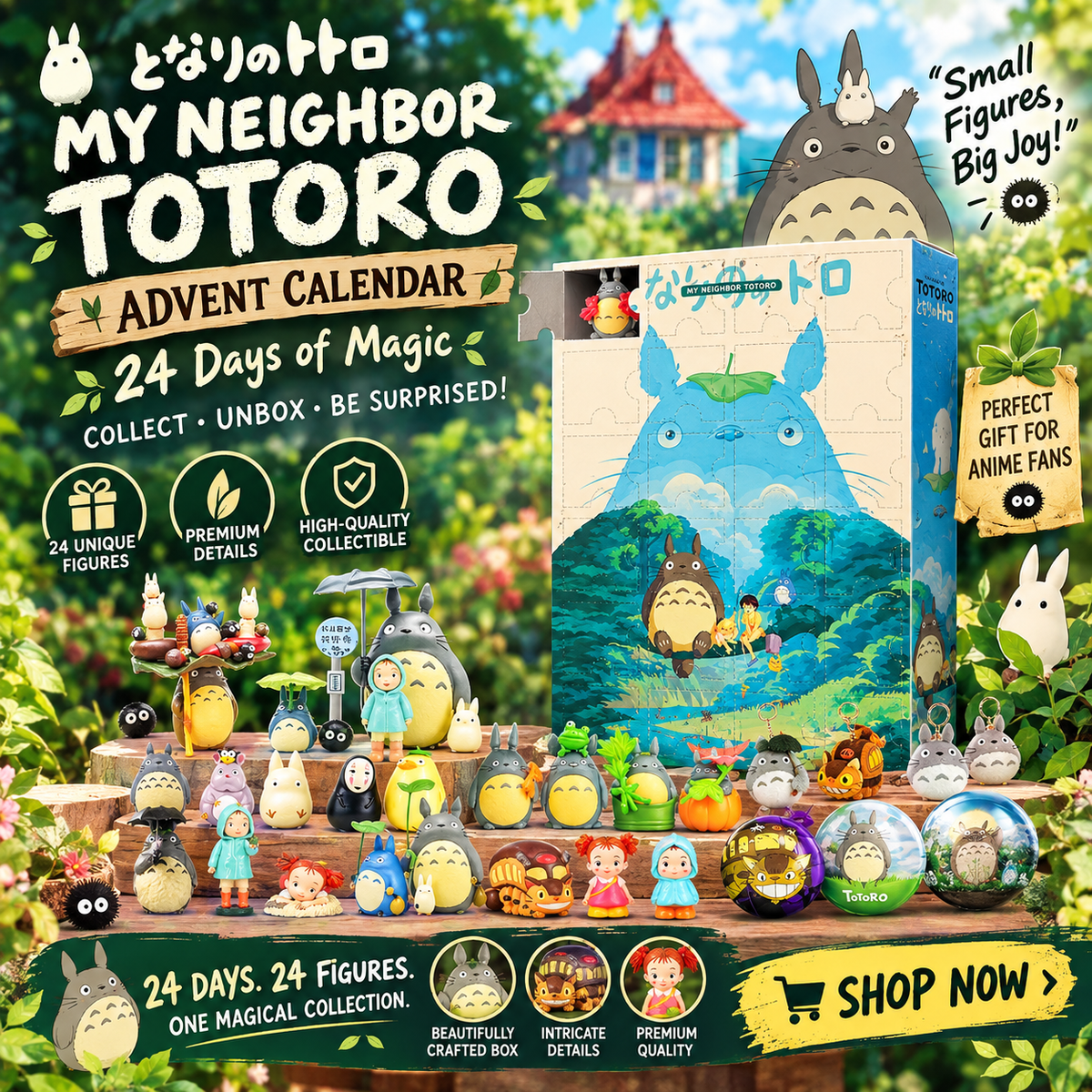 Classic Studio Ghibli Anime Advent Calendar 2026