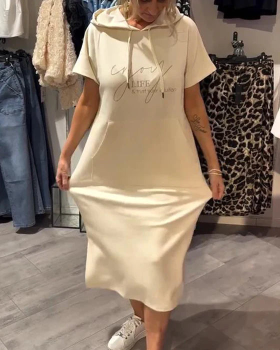 💥🔥👗[S-5XL]Nova poletna obleka s puloverjem v ohlapnem, udobnem in zračnem slogu za leto 2026-SI